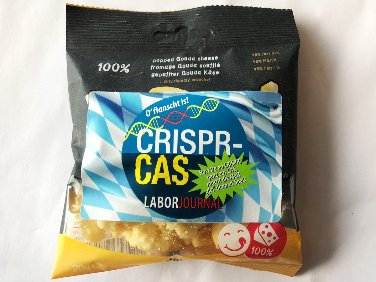 Lab_Journal's tweet image. Auf der #Analytica2020 gibt’s dann #CRISPR-Cas an unserem Stand. Gerade frisch eingetroffen:...