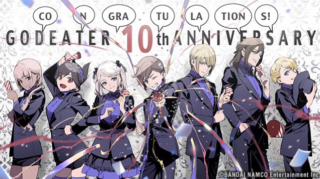 ট ইট র ゴッドイーター シリーズ公式アカウント Geファンクラブ お知らせ シリーズ10周年を記念して コミック God Eater The 2nd Break God Eater 2 の作者 片桐いくみ先生よりお祝いイラストをいただきました T Co 39tfiejbxg