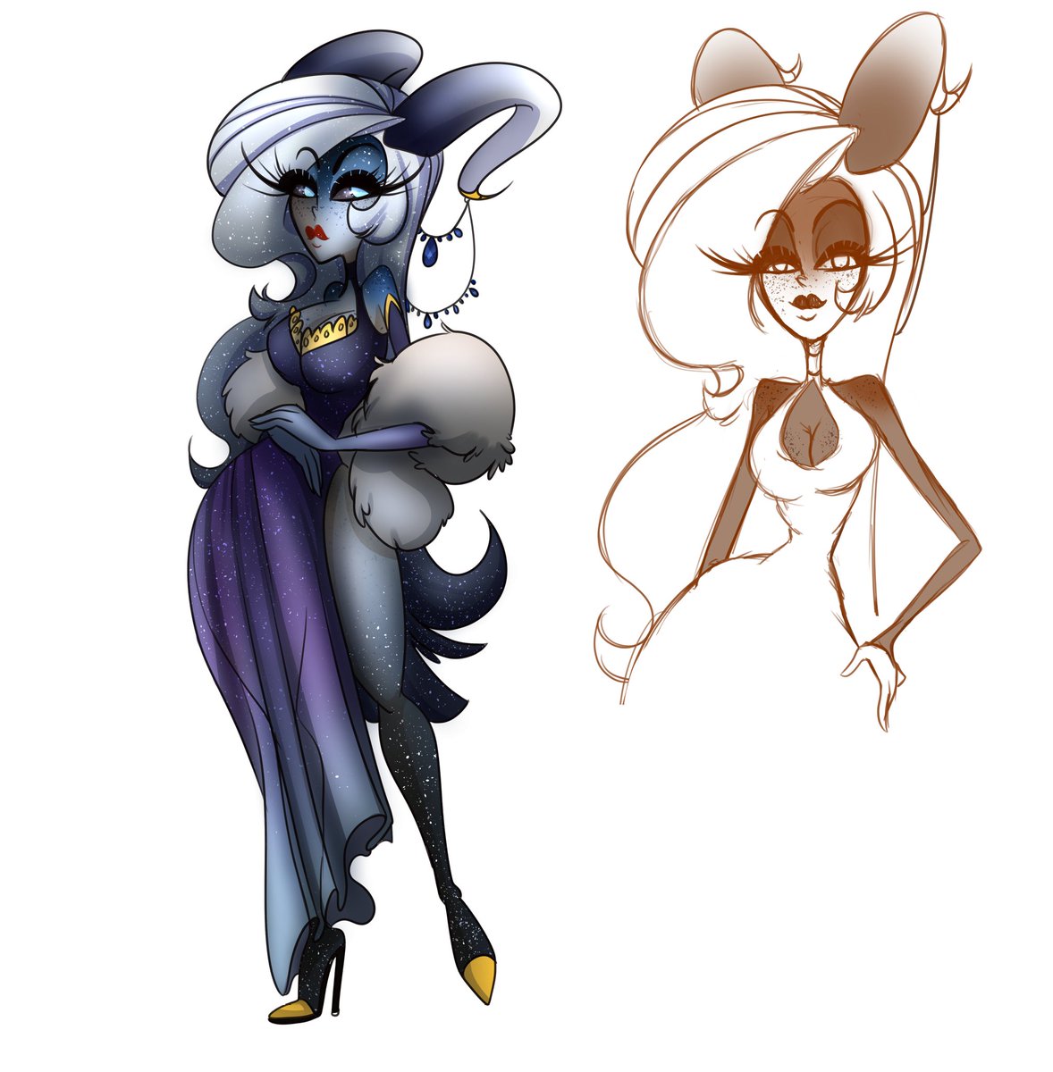 KlayPuds's tweet photo. @VivziePop I'm unsure if you're still looking, but my email is dkelli92@gmail.com. You can find everything on my portfolio https://t.co/RNch92HCaG here are some examples! https://t.co/VS38xRzFVA