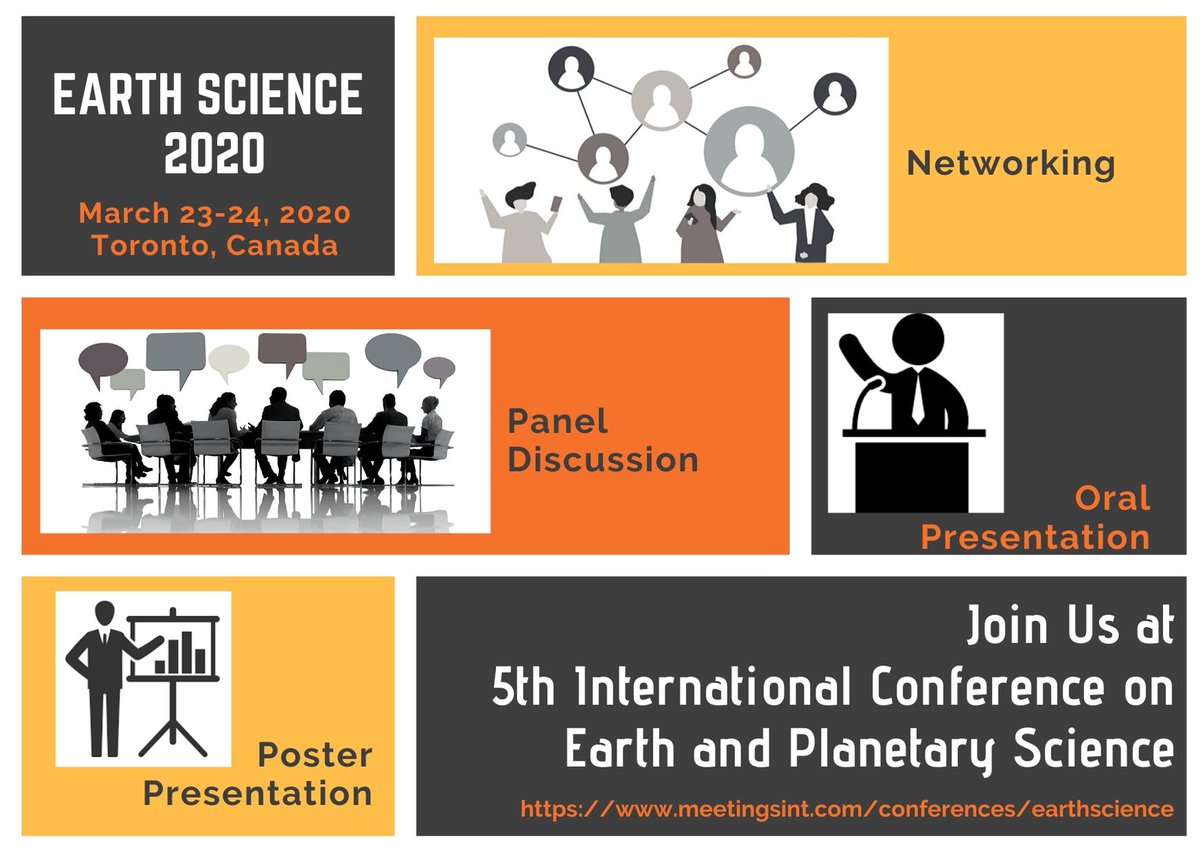 MeetingsInt's tweet photo. Attend...Discuss...Collaborate
Expand your research developments at #earth_science_conference
Bookmark your schedule for the #Earth_Science_2020 on March 23 & 24, 2020
Visit: https://t.co/4ZhSbEaB1f
Contact: earthscience@insightsummits.com
#earth_science_2020 #planetary_science https://t.co/kWcn5sUWWM