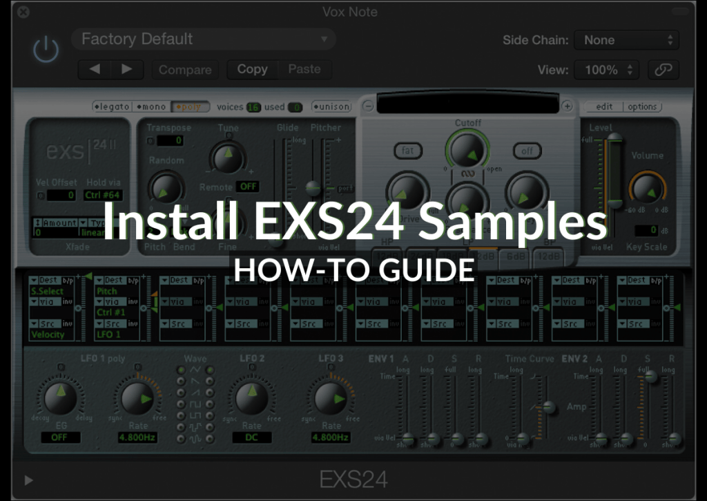 TheFutureMuse's tweet photo. Logic and MainStage Users: Install EXS24 Samples (Free samples included)
#Logicpro #Mainstage #exs24 https://t.co/TIS8evOeF4 https://t.co/Qv1xfDzk1q