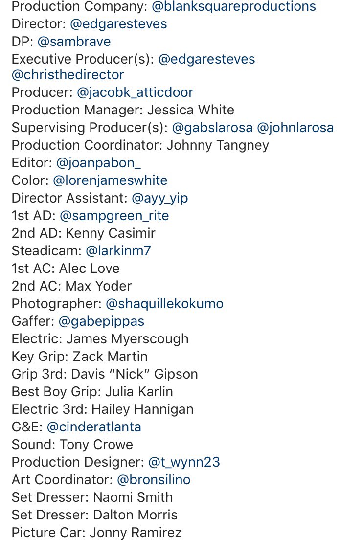 VibeWithDJH2's tweet photo. This is the production credit for Russ new video featuring Rick Ross... This is why I can’t shoot your $200 music video, bringing a vision to life takes a team #H2CCFilms https://t.co/I0o2UcSYGh