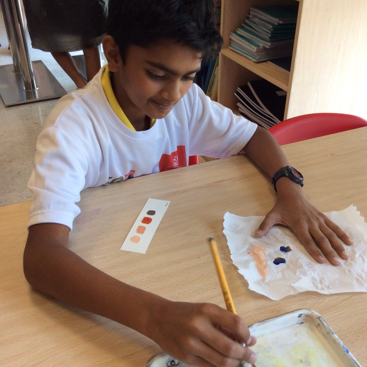 JPS_Year5's tweet photo. This week we have been learning about how Mary Anning’s curiosity led to the discovery of many different fossils. We have had a go at creating shades to paint our own fossils. #JPS5A #JPS_cc @JPS_Art #JPSArtsFest2020 https://t.co/2A0X90OcTh