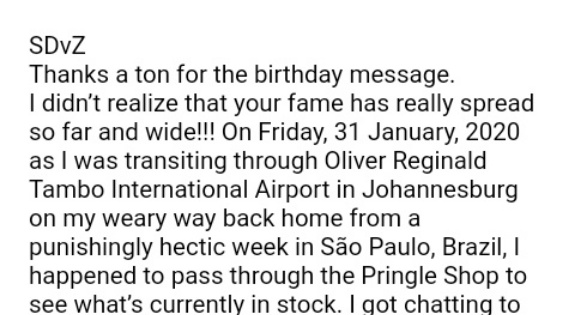 sindivanzyl's tweet photo. I love my Dad π
His emails are a joy to read
Who else writes out ORTIA in full? https://t.co/ou49Aa4mLB