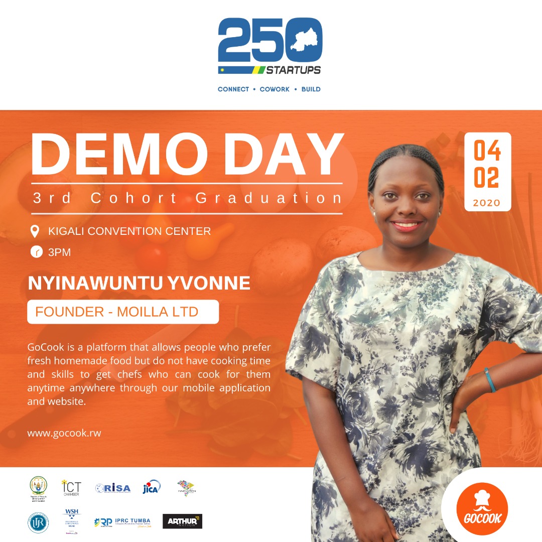 nyerekatech's tweet photo. Best way to reach quickly is to invest in startup. @Startups250 put on the tables the best startup companies. Come and take look where to invest. @nyerekatech @gocook_rw @RDBrwanda @Inkomoko @BkTecHouse @BDF_rw @RwandaIndustry @RISARwanda @PSF_Rwanda https://t.co/Wxh4ooBUka