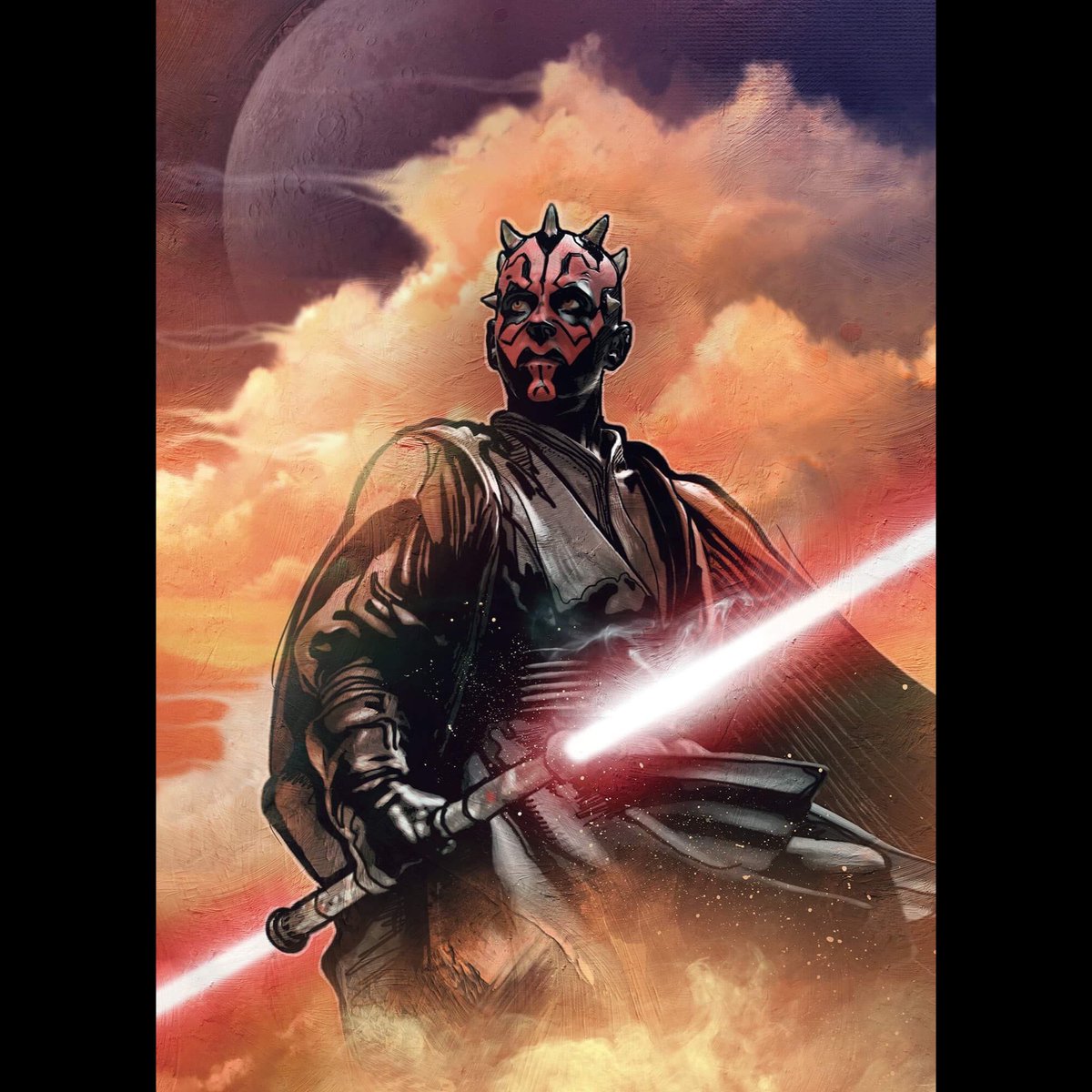 swafol's tweet photo. Darth Maul #starwars #darthmaul #sith #sithlord #zabrak #lightsaber #redlightsaber #doubleblade #doublebladelightsaber #swafol https://t.co/GQqeZnyz3n