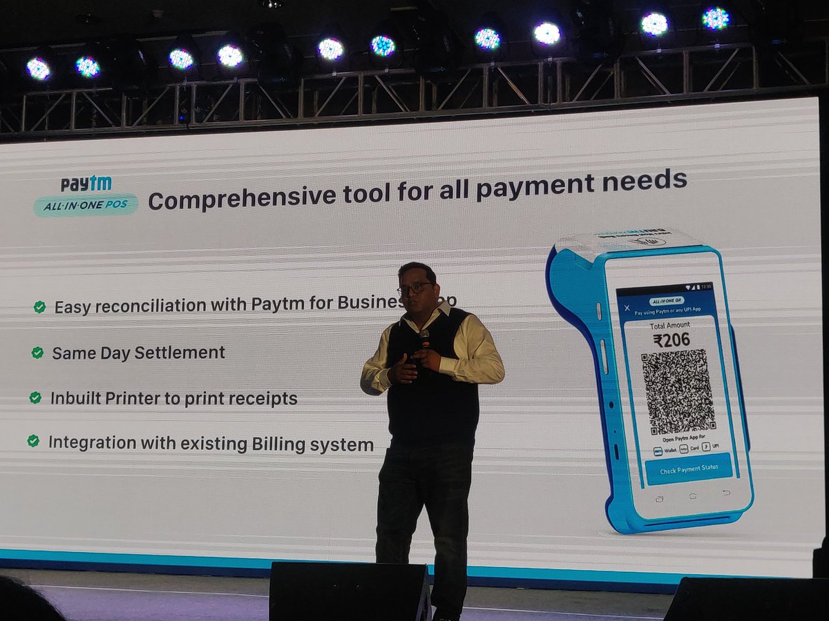 elnovw's tweet photo. Enter, long-awaited, @Paytm's All-in-One Point-of-sale, loaded with many new features. @vijayshekhar @bsindia https://t.co/4PAJTbC2wm