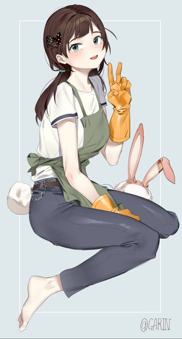 「茶髪 女の子座り」のTwitter画像/イラスト(古い順)