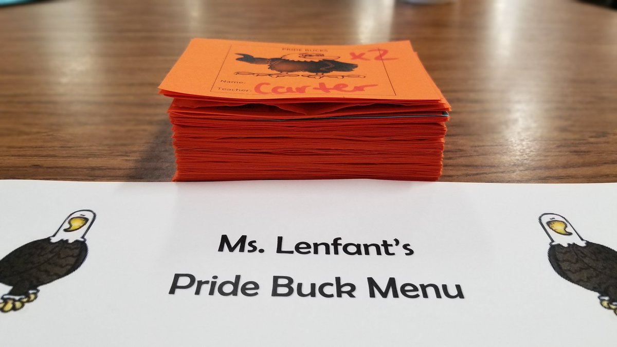 LMLkinders's tweet photo. On Mondays, we shop using our PRIDE Bucks. @CFISDEmmott #PBIS #emmotteagles #eaglepride https://t.co/ev4pInhbMu