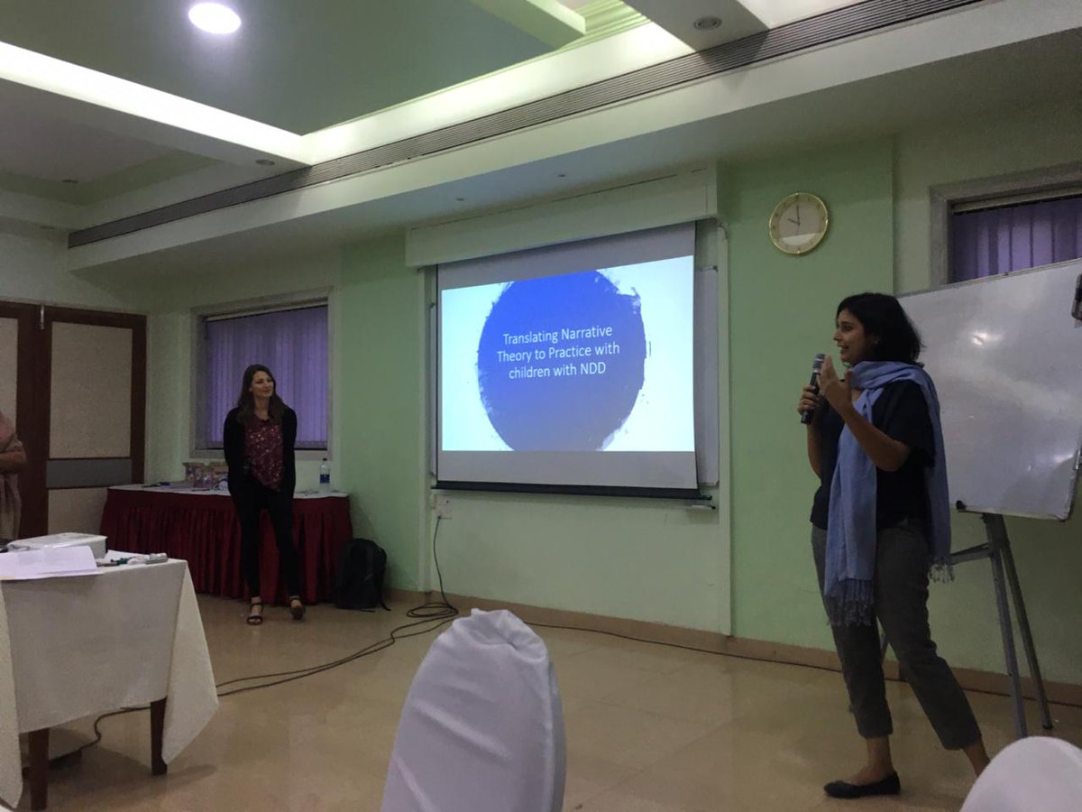 UmmeedCDC's tweet photo. Day 2 of the Post Conference Workshops has begun! Here are the first glimpses-
#weavingourvoices #narrativetherapyindia #narrativepractices https://t.co/WExMzJEZJx