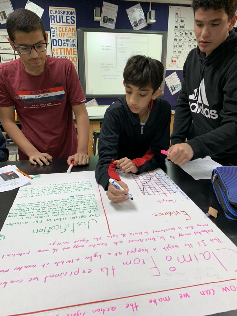 mathcoachRiyaz's tweet photo. Argument driven inquiry in grade 8 Science #DHAPR1DE @ciambrello https://t.co/rjNTOIRo2L
