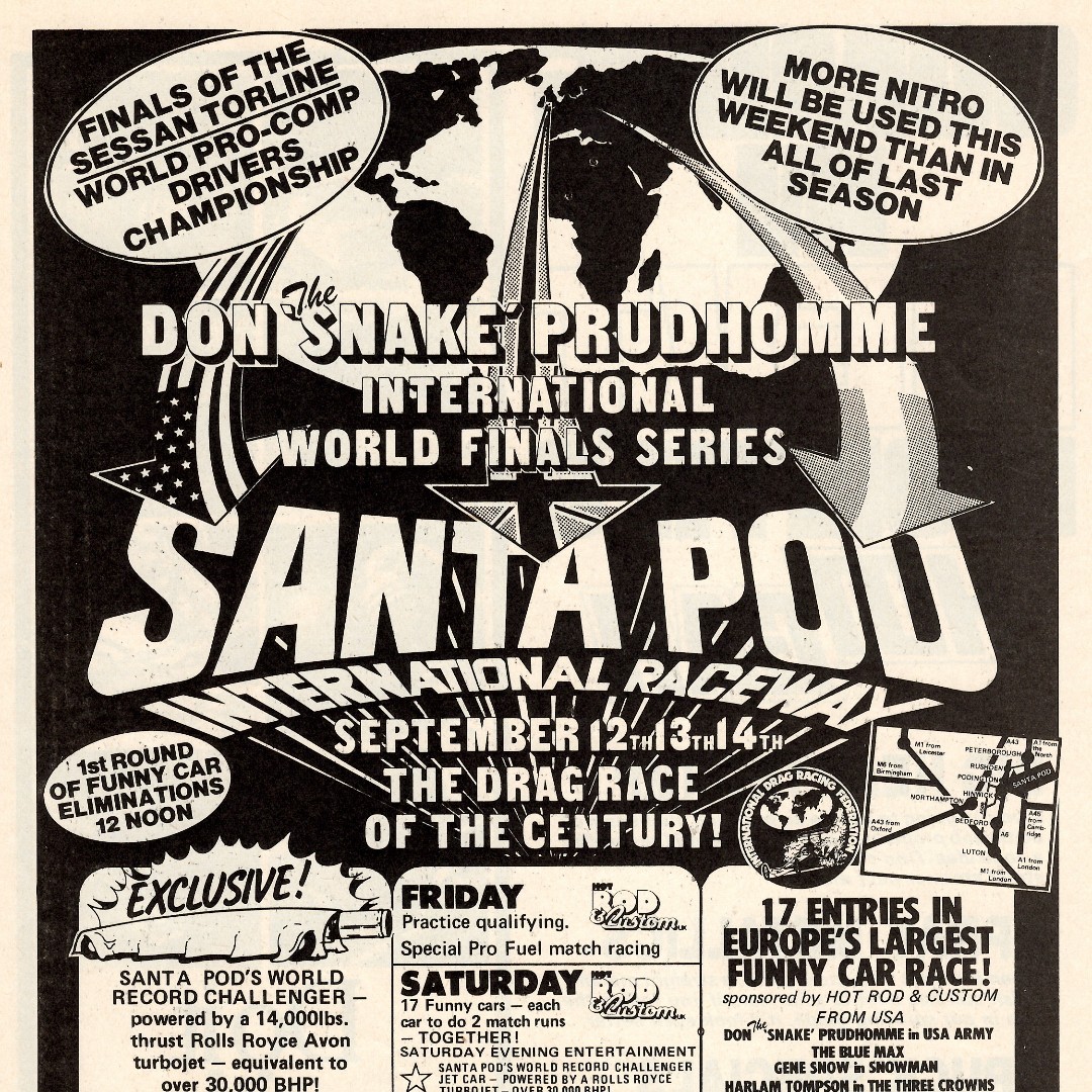 RetroMagAds's tweet photo. 1971's International drag racing World Series Finals advertised here at #santapod
https://t.co/geUf94USMr
#retromagads #dragracing #1971 #standingquartermile https://t.co/bHs7Ciss4E