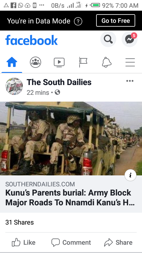 GAmansoh's tweet photo. This nnamdi kanu home town where Nigeria soldiers mounted with have military equipment as if there going to be fight war,why the bokoharam terrorist group are in sambisa forest killing the soldiers like chicken. https://t.co/QvnY6bkFvK