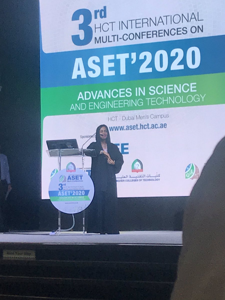 Shonelle1's tweet photo. Dr. Maryam Mohd. Fatma Matar what a dynamic speaker!!! Captivating!! #GirlPower #WomenInMedicine #womenininnovation #hct #hctASETconference https://t.co/hWVUMmJZvL