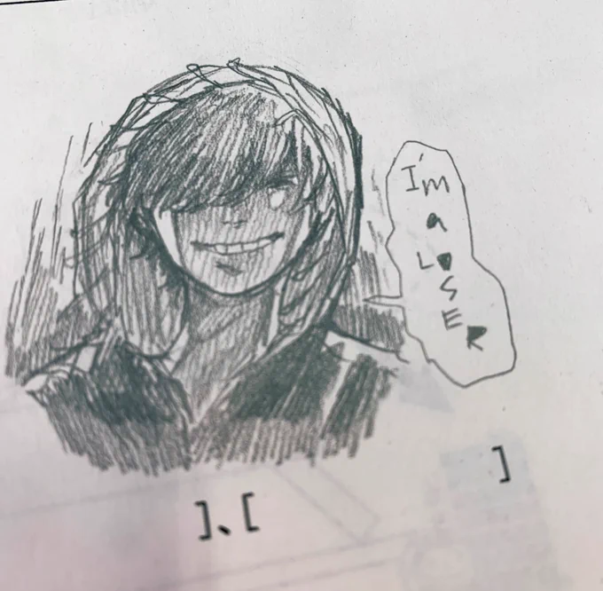 授業中の落書き 