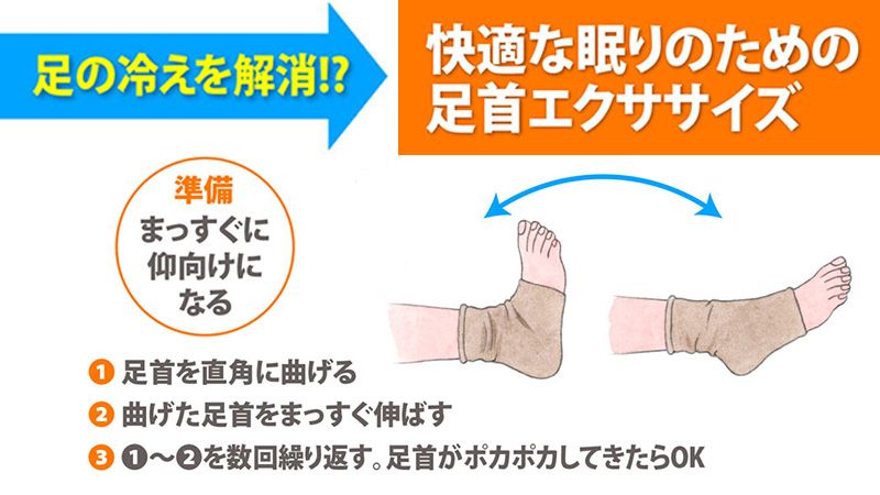 ウェザーニュース 寝るときの靴下については様々な意見を聞きます 足の冷えを防ぐ 寒くて欠かせない 履くと血行が悪くなる 睡眠の専門家に 寝るときの靴下問題 および 冷えを解消する足首エクササイズ を教えていただきました T Co