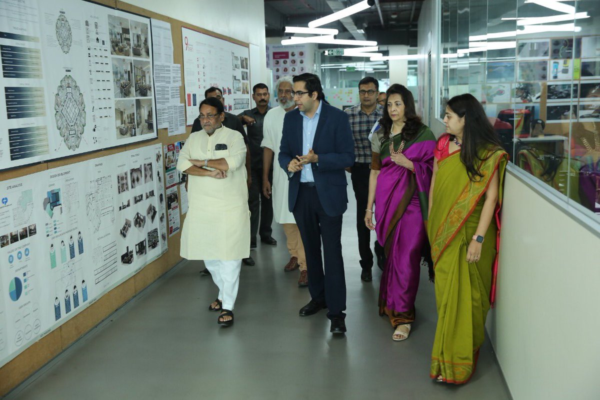 Proud to have Hon'ble Cabinet Minister, <a href="/nawabmalikncp/">Nawab Malik نواب ملک नवाब मलिक</a> at <a href="/isdimumbai/">ISDI Mumbai</a> today. His foresight for increasing new-age skill programs in Maharashtra &amp; creating impactful employment opportunities for all strata of society has inspired our students &amp; faculty to Skill Maharashtra's youth