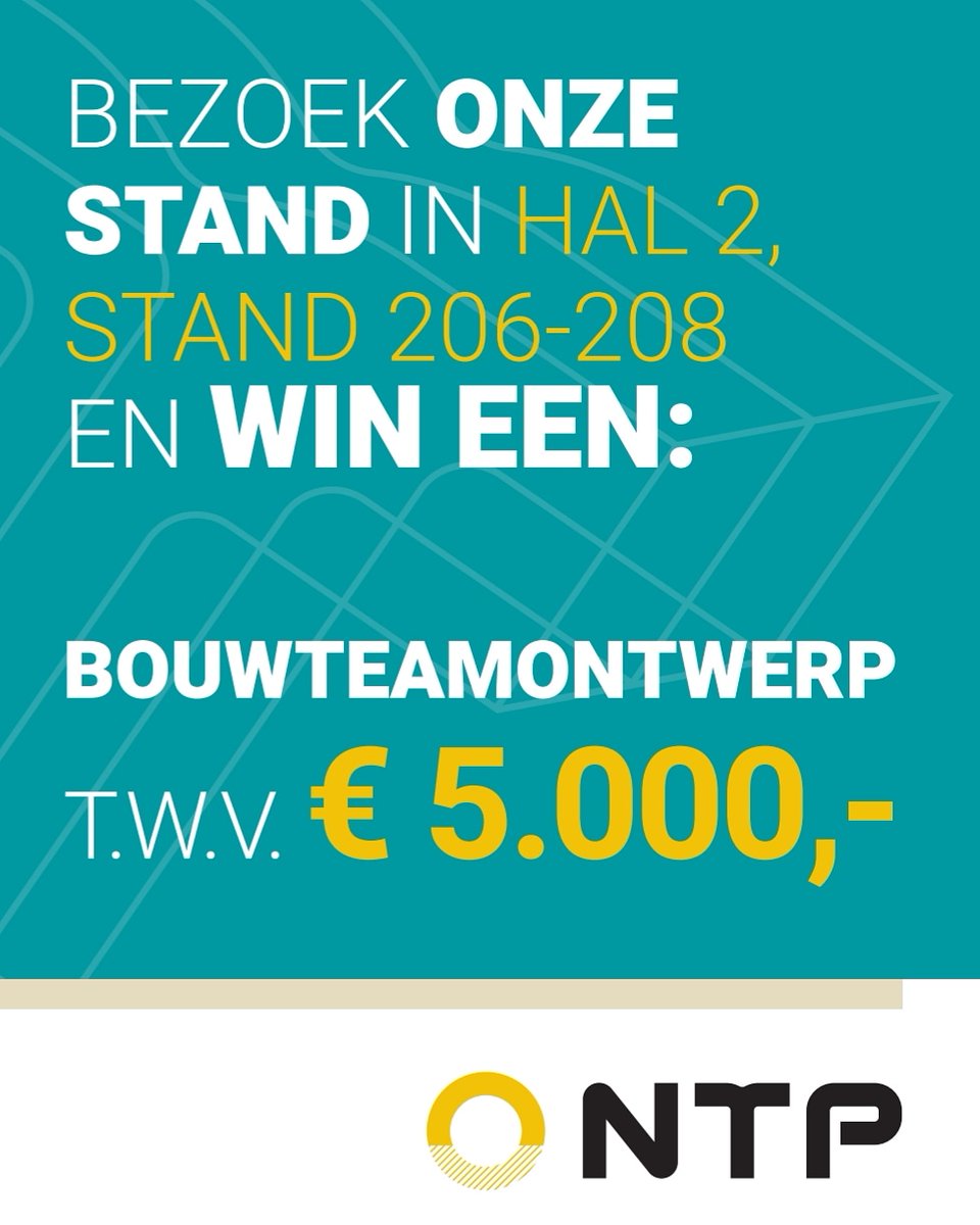 NTP (@ntpgroep) on Twitter photo Zien we u deze week in onze stand op de <a href="/INFRA_EH/">Infra Relatiedagen</a> in Hardenberg? #wineenbouwteamontwerp #dewegnaarduurzaamheid Zien we u deze week in onze stand op de <a href="/INFRA_EH/">Infra Relatiedagen</a> in Hardenberg? #wineenbouwteamontwerp #dewegnaarduurzaamheid