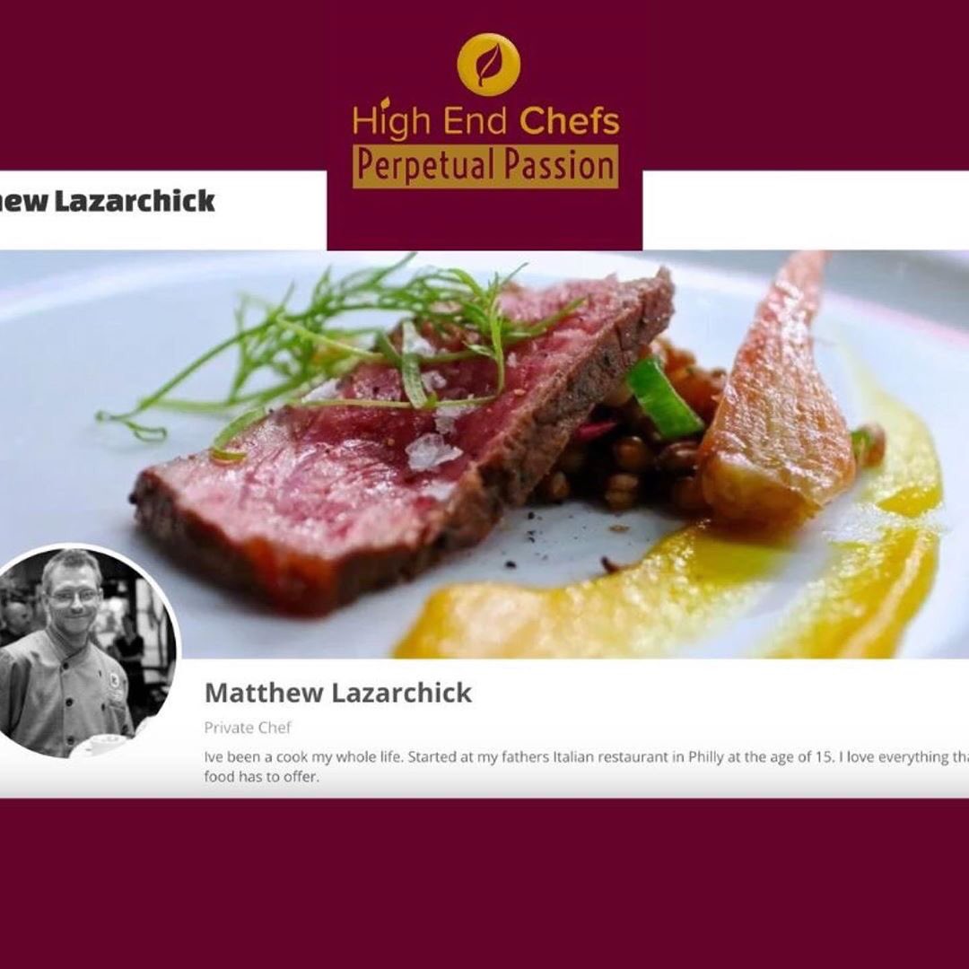 highendchefs's tweet photo. Welcome Private Chef Matthew Lazarchick #HECNet!
#LA based - works for private clients both on land & sea. Matty is particularly innovative with ferments & healthy cooking. This Chef certainly knows his onions!
#chefs #highendchefs #privatechef #yachtchef #chefsseatoshore https://t.co/qQwEFGTTgS