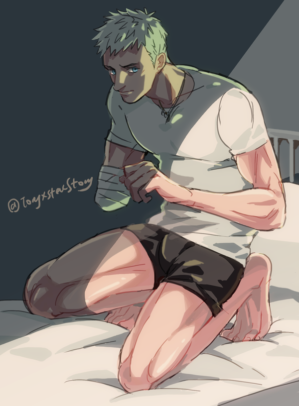 TonyxsteveStony's tweet photo. Nero's strong thigh in VOV👀👀 https://t.co/gftOkxlxUE