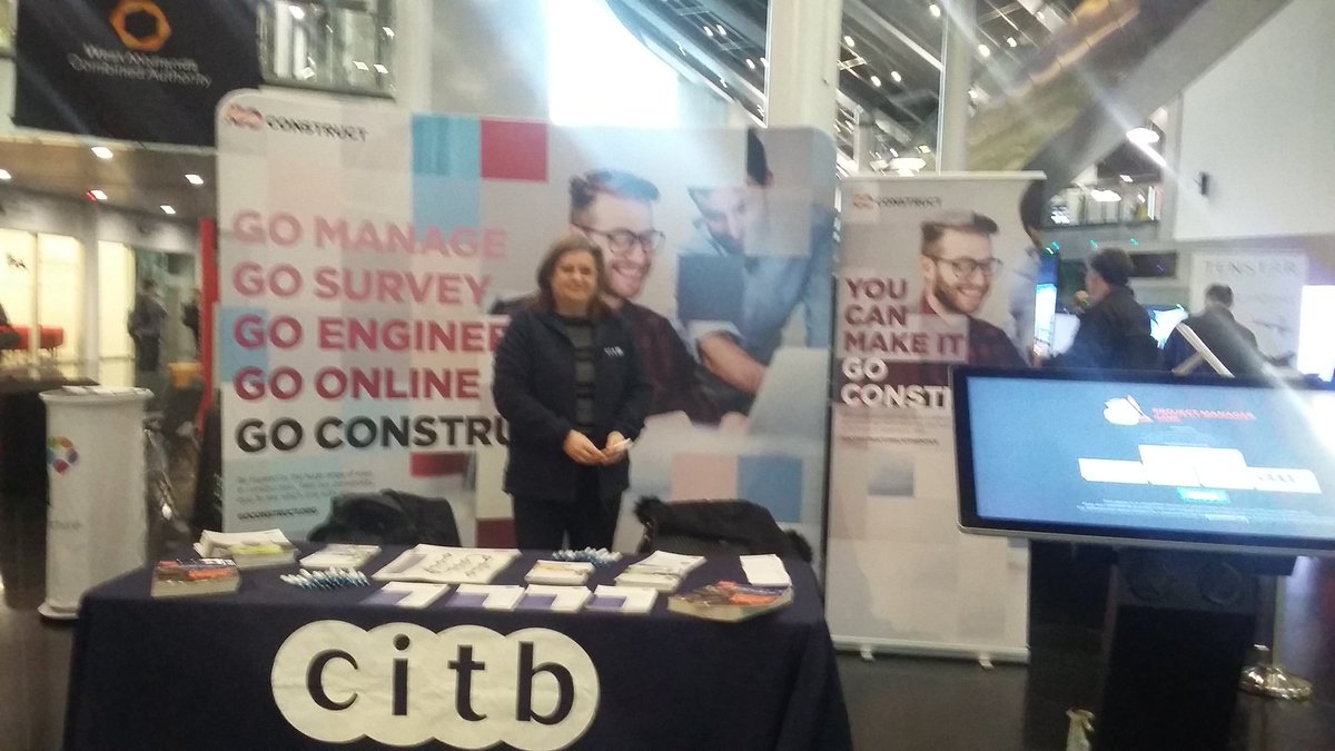 Plant careers event happening now at millennium point, come and visit us and have a go at plant simulators.