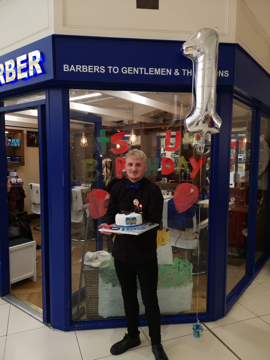 💈🎉🎂 1 YEAR OPEN! 🎂 🎉💈

…And what a year it’s been! Congratulations to Jordan and the team at #TheGraftonBarber Nutgrove, celebrating their 1st Birthday!

Congratulations on all the hard work guys &amp; here's to many more years to come! 🍾

<a href="/NutgroveSC/">Nutgrove</a>