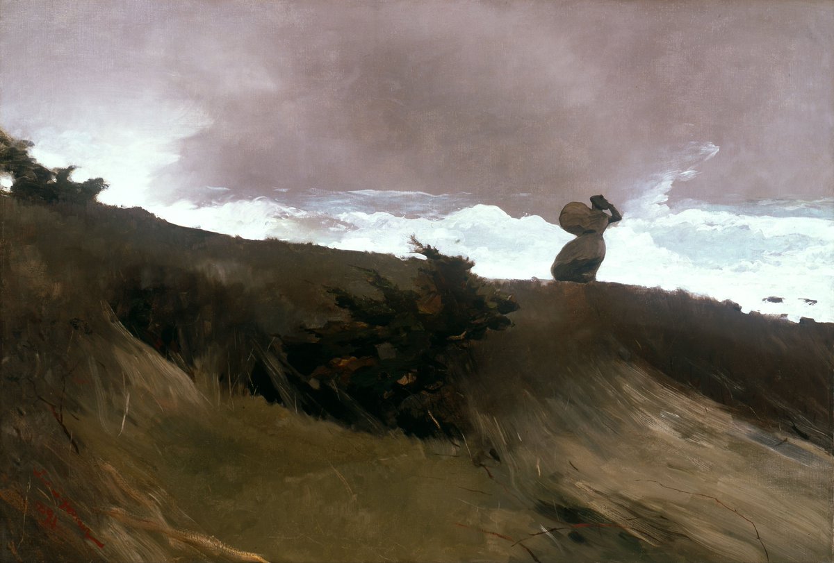 Winslow Homer. 'The West Wind.'