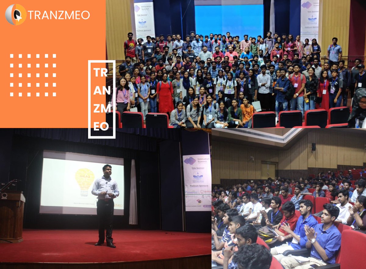tranzmeo's tweet image. Our CEO Mr. Safil Sunny was delivering a talk in Innovators’ Summit 2020 held at CUSAT which gave the students a new aspect over the industry.
#tinkerHub #keralaStartupmission #cusat #tranzmeo
