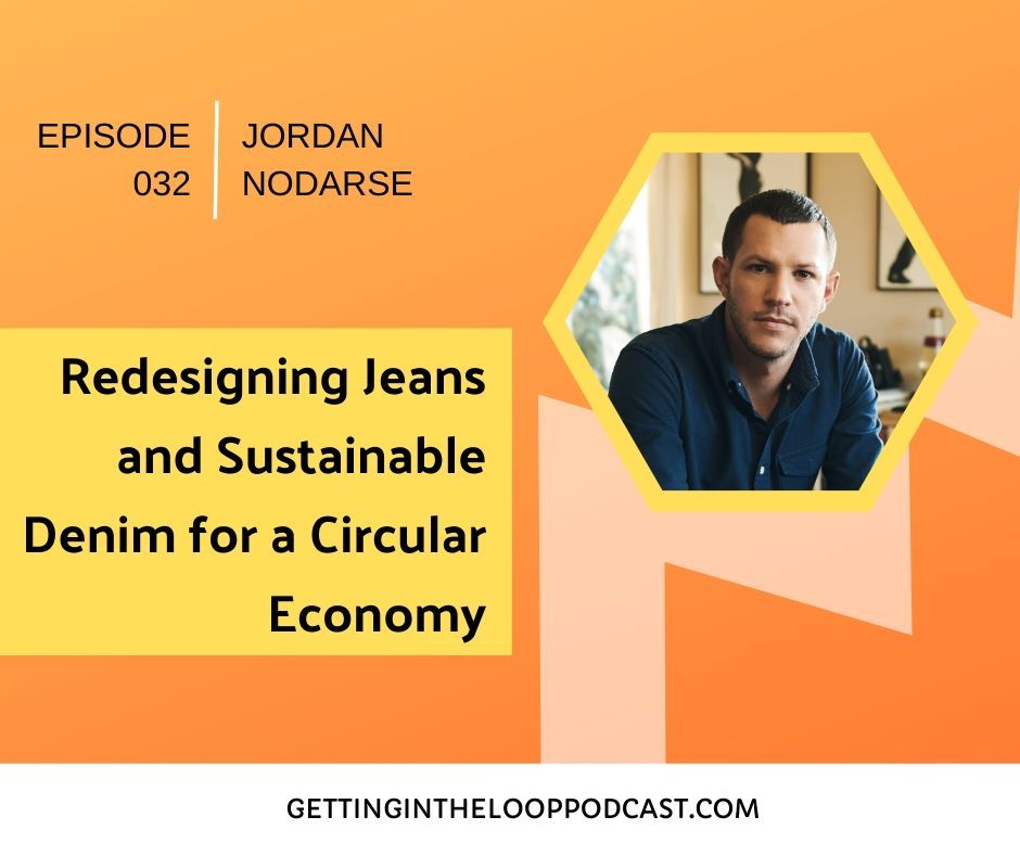 In this episode, Jordan Nodarse shares about Boyish Jeans, their production practices and all things circular denim. Listen now: bit.ly/LOOP032 #circulareconomy #makefashioncircular #circularfashion