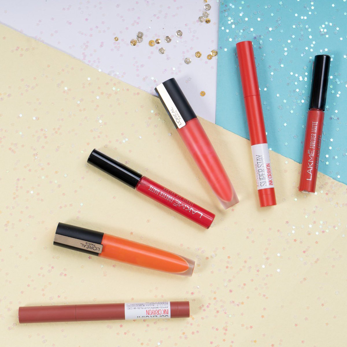 Lifestyle_Store's tweet photo. Let your lips do the talking with the perfect #DateEssentials from L'Oreal, Lakme and Maybelline!
Shop for date-ready pout essentials available at Lifestyle Stores!
#LifestyleStores #DateReady #Lipstick #FreshFashion #NewCollection #DateFashion #ValentinesDay
#PrettyLips https://t.co/OU0NAEpyKt