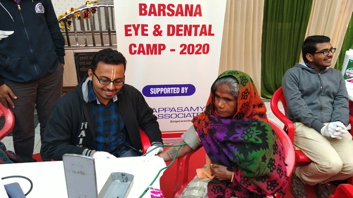 Bhaktivedanta_H's tweet photo. #Barsana #EyeAndDentalCamp2020
Day 1 update…
Eye Camp…
> Total 428 patients screened in OPD…
> 208 IPD registrations
> 67 patients operated
#ServingInDevotion https://t.co/GltzzkNQ2Y