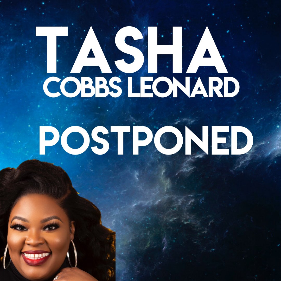GospelConcertSA's tweet photo. Gospel Concert Events today announced that the Tasha Cobbs Leonard concerts due to take place at Ticketpro Dome on Saturday 8 and Sunday 9 February 2020 have been postponed due to unforeseen circumstances. https://t.co/THHQ5meAtp