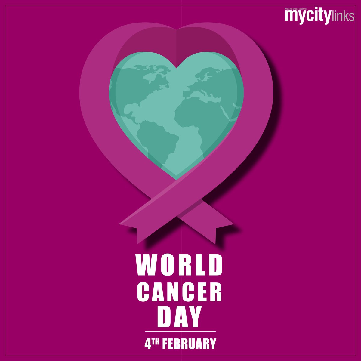 "We must embrace pain & burn it as fuel for our journey" - Kenji Miyazawa  #WorldCancerDay #WorldCancerDay2020 #CancerAwarness #MyCityLinks