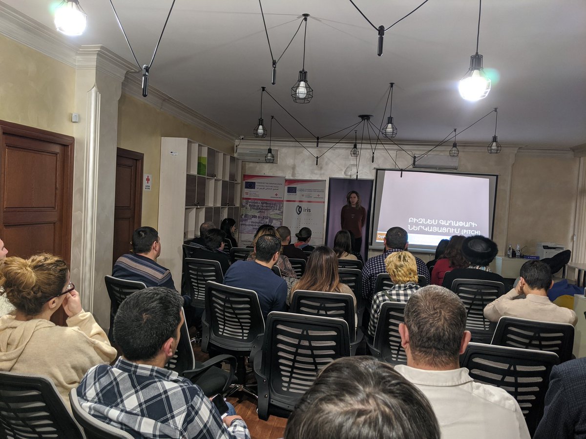 irisbi_iris's tweet photo. Meet our first participants of the #IRIS Pre-pitching training!
@EU_Armenia
#EuropeanUnion #MADADfund #AustrianDevelopmentCooperation #AustrianRedCross #ArmenianCaritas #SMECooperationAssociation #IRISBusinessIncubator #IRISBI #business #Armenia https://t.co/2nJZ6d2gik