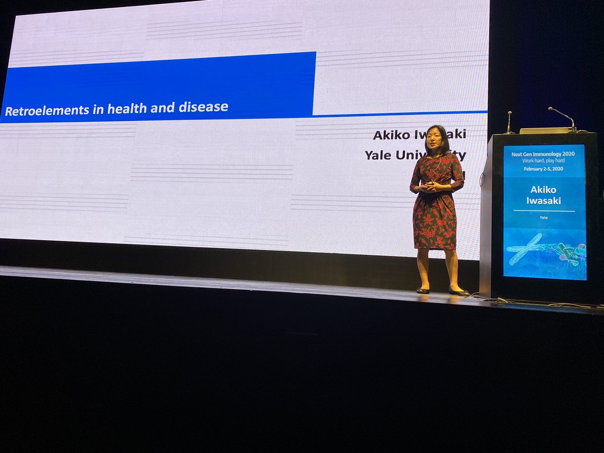 Eran Elinav (@eranelinav) on Twitter photo The great Akiko Iwasaki <a href="/VirusesImmunity/">Prof. Akiko Iwasaki</a> kicking off the third day #NGI2020 as our third female world leader scientist keynote speaker. The great Akiko Iwasaki <a href="/VirusesImmunity/">Prof. Akiko Iwasaki</a> kicking off the third day #NGI2020 as our third female world leader scientist keynote speaker.