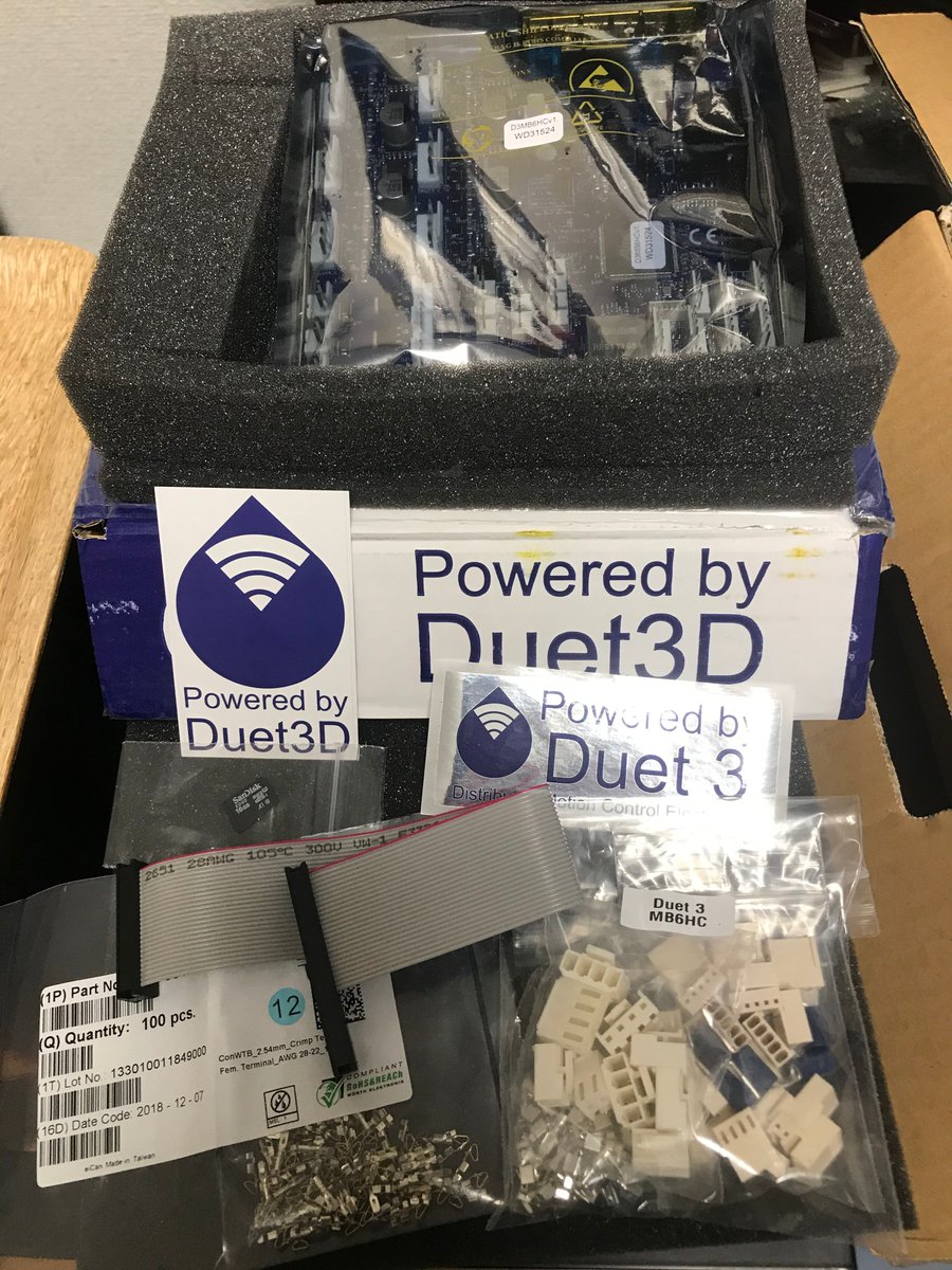 ayasigena_ugoki's tweet image. これから、Duet3D Main Board 6HCのセットアップしますぞ！
はじめてのRepRapFirmware楽しみ。

#duet3d #3Dプリンタ