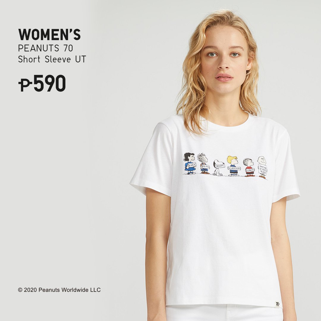 Uniqlo Philippines Peanuts Is Celebrating Its 70th Anniversary This This Series Follows The Adventures Of Charlie Brown His Pet Beagle Snoopy Teaches Lessons To Be Learned From