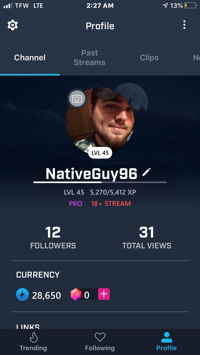 Native_guy96's tweet image. Y’all go give me a follow on #mixer  ease of finding me type in mixer.com/NativeGuy96 #streamer