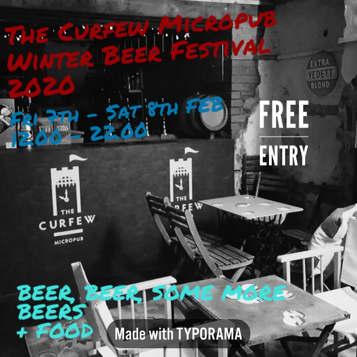 TheCurfew2014's tweet image. A reminder - we’re having our annual Winter Beer Festival this weekend. Expect plenty of Marble, Swannay, Arbor, some newbies from Fyne &amp;amp; Oakham, plus lots of other casks &amp;amp; keg including export stouts &amp;amp; porters. And probably Belgian stoovelees (beef stew cooked in dubbel ale).