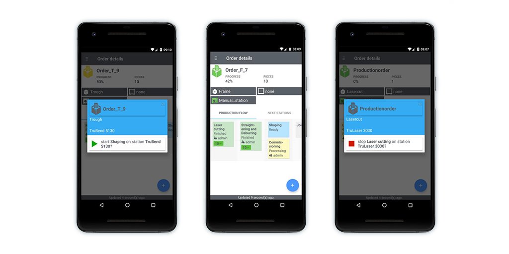 Papierlose Qualitätsdatenerfassung, einfach, schnell und effizient mit der #SmartFactory Werker-App für Smartphone &amp; Tablet! XETICSLEAN Efficient &amp; Excellent, der schnellste Weg zum digitalen Fertigungsprozess!
#MES