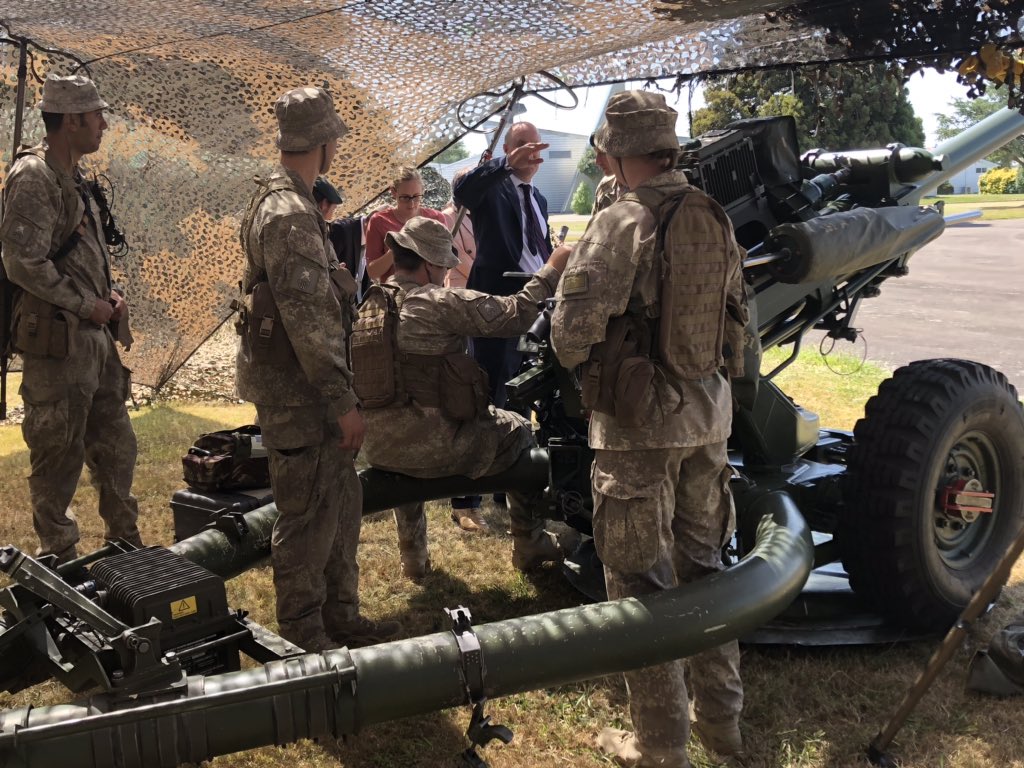 ray_kareko's tweet photo. Comd SM SITREP - Patrolling the Linton AO with our VIP, the Secretary of Defence, Andrew Bridgman. It was an opportunity for the Sec Def to see capability and most importantly, engage with our warfighters.
Kia rite Kia takatu - Ready to Act
#worldclasswithmana https://t.co/XHjDZ39u4j