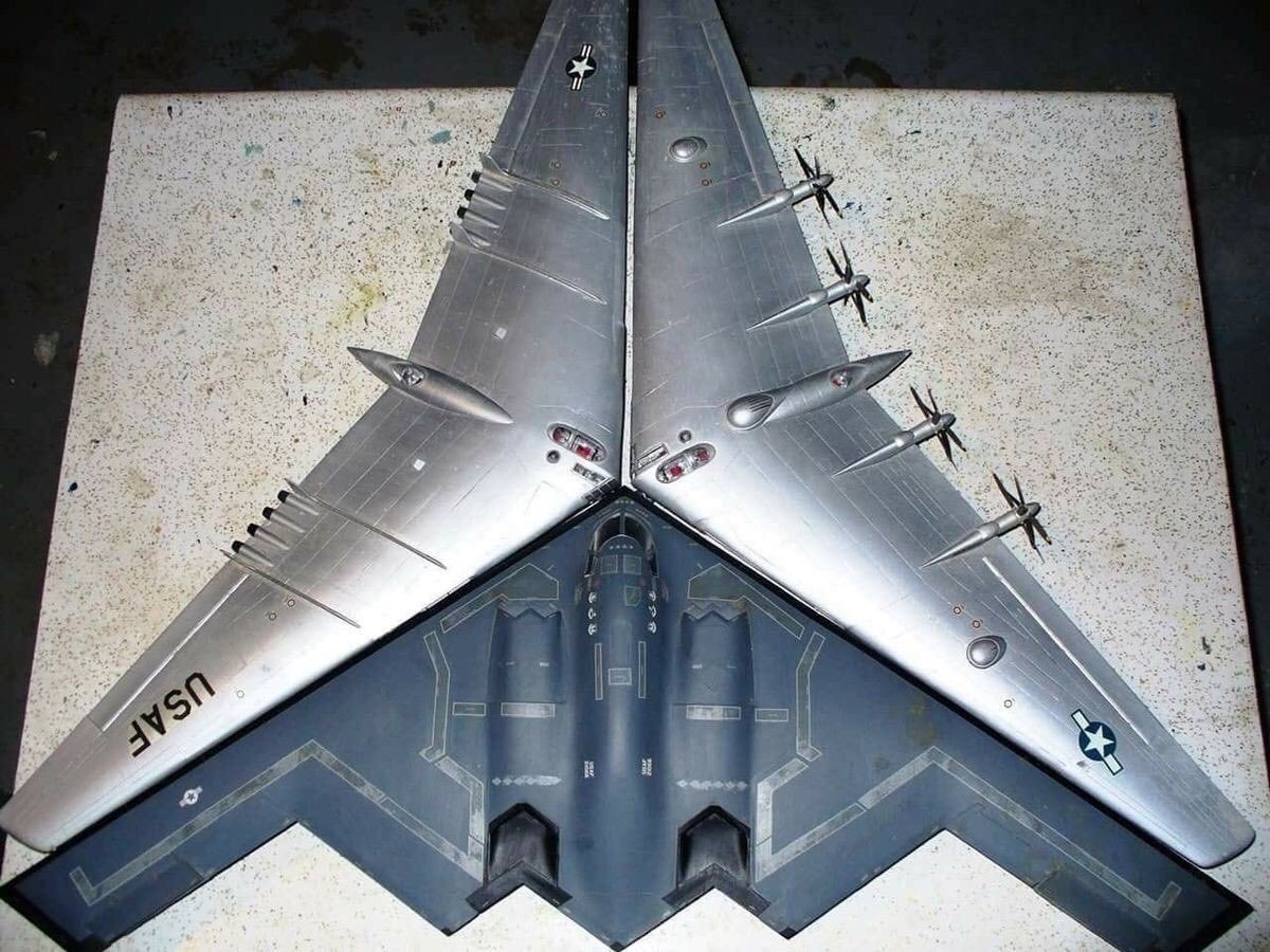 Chris Bolton Interesting Geometric Display Of The Evolution Of B 2 Bomber From Yb 35 And Yb 49