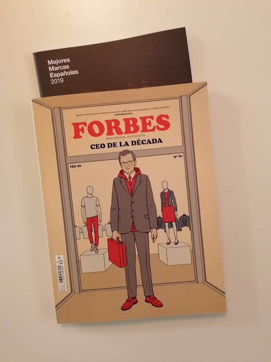 .<a href="/Forbes_es/">Forbes_es</a> es el mejor compañero de viaje para comunicar “negocios”, “marca” “lifestyle” y “economía” Este mes con <a href="/interbrandMAD/">Interbrand Madrid</a>  <a href="/Interbrand/">Interbrand</a> en nuestra edición en print  revista 54 pág que es ya un referente en marketing y consultoría. @spainmediaes BRANDS, INFLUENCE &amp; DATA
