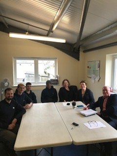 With the brilliant team at <a href="/FixAutoMidDevon/">Fix Auto Mid Devon</a> yesterday. They recruited Aaron and Brodie as multi-skilled apprentices on their AutoRaise Industry Showcase Event back in December 2018 and are having a great experience with <a href="/EmtecAuto/">Emtec Colleges Ltd</a> Great business, great culture and a great team...