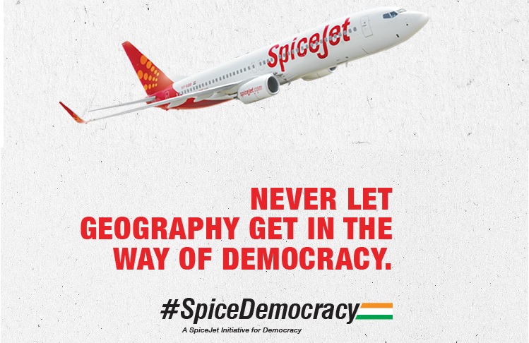 travelobiz's tweet image. SpiceJet offers free tickets to flyers who are travelling to Delhi for voting.

#SpiceDemocracy #Spicejet #SpicejetFreeTickets #SpicejetOffer #Airlines #TravelOffer travelobiz.com/spicejet-offer…