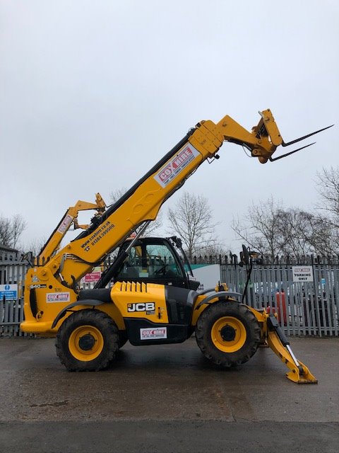 CoxHire's tweet photo. One of our JCB 540-170 Telehandlers prepped and ready for hire. We have a full range available from 6m to 17m. Call today with your requirments #planthire #construction https://t.co/jkBRx9EAFa
