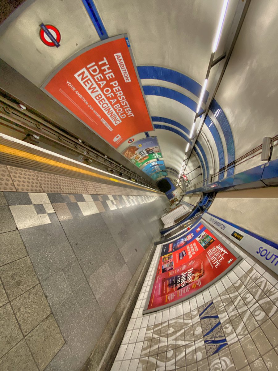 Under South Ken. #desertedlondon #london #igerslondon #shutup_london #ilovelondon #londonpop #instagood #love #tube_london #londontube #underground #southkensington