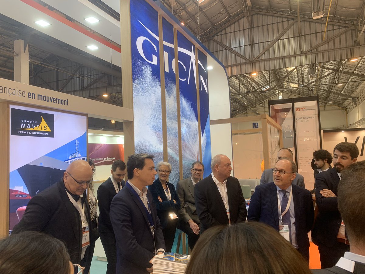 Gican_InduNav's tweet photo. ⚓️ @Euromaritime20 Présentation des co exposants du @Gican_InduNav : #Navtis, #CREPIM, @segula_group et #Latty https://t.co/vZClpjCbl3