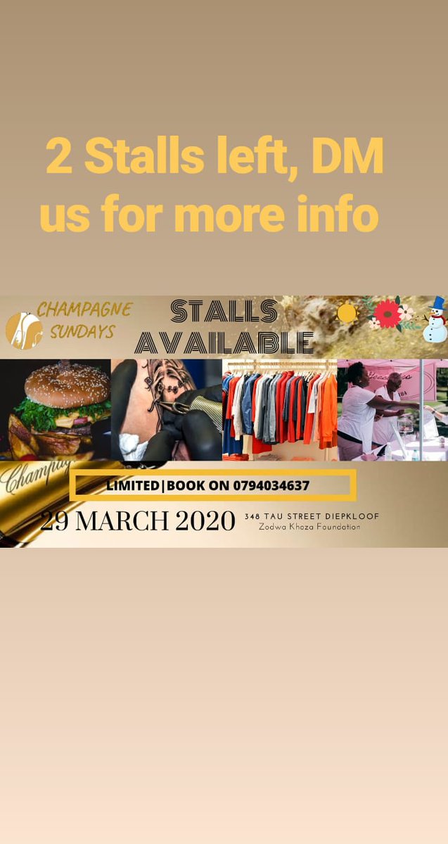 Seasons_SA's tweet photo. #ChampagneSunday
#SeasonsSA
29 March https://t.co/yXQpuJzd2O