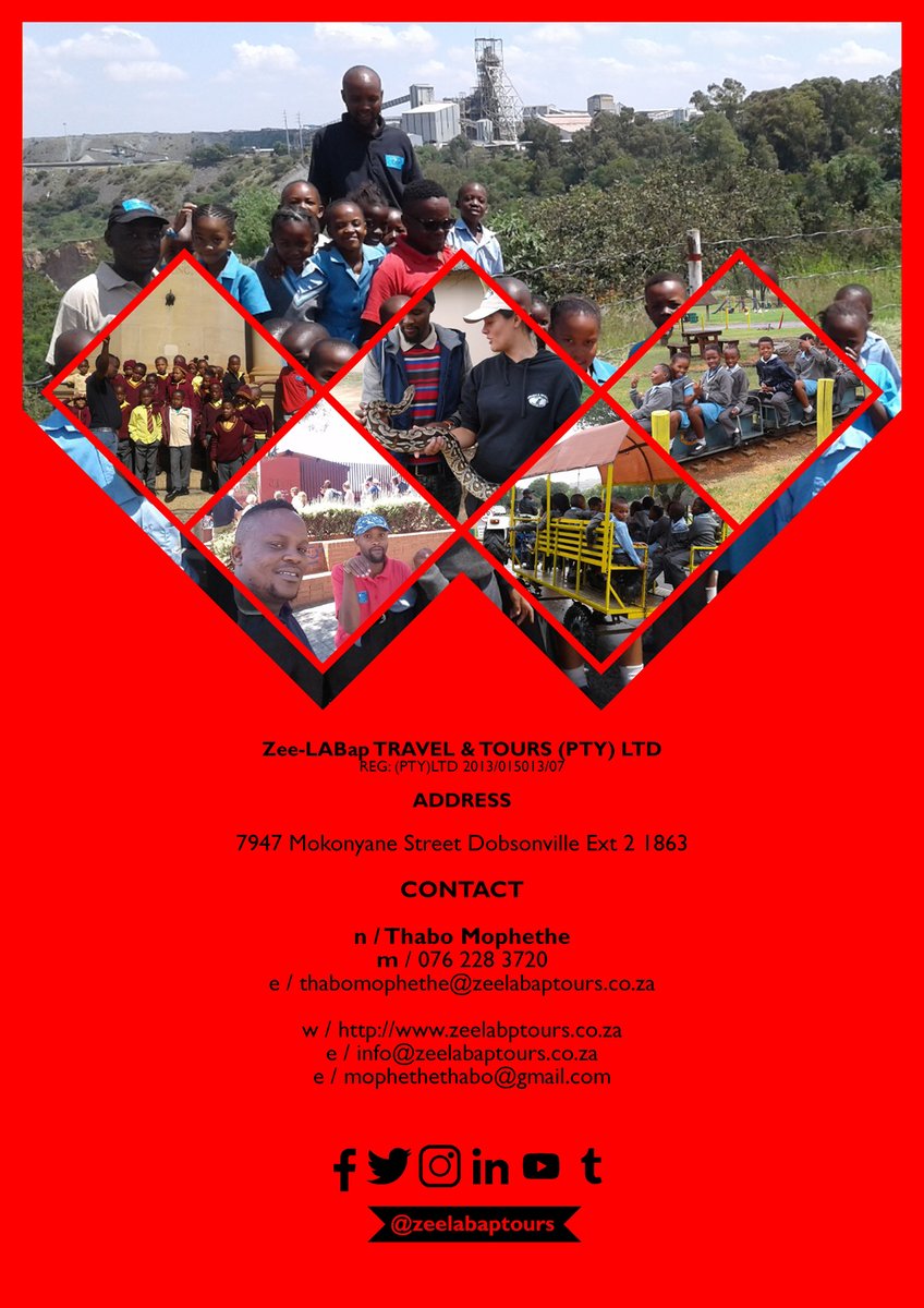 zeelabaptours's tweet photo. #ForwardWeStriveToOurDestiny #SowetoTours #Brochure2020 https://t.co/7VJY6wIwkT
